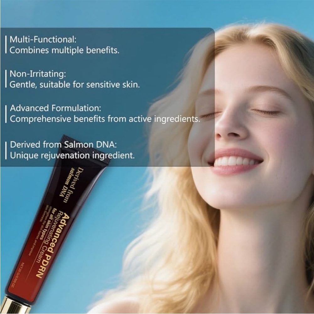 PDRN Pink Peptide Copper Peptide Serum & Advanced PDRN Rejuvenating Cream Bundle - Picture 15 of 16